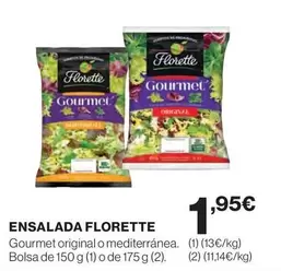 Oferta de Florette - Ensalada por 1,95€ en Supercor