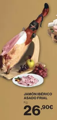 Oferta de Frial - Jamón Ibérico Asado por 26,9€ en Supercor