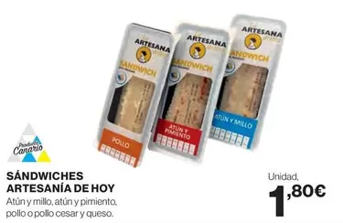 Oferta de Cesar - Sandwiches por 1,8€ en Supercor