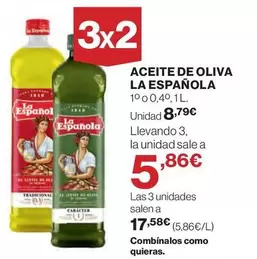 Oferta de La Española - Aceite De Oliva por 8,79€ en Supercor