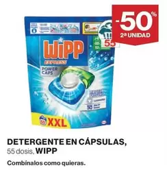 Oferta de Wipp - Detergente En Cápsulas, en Supercor