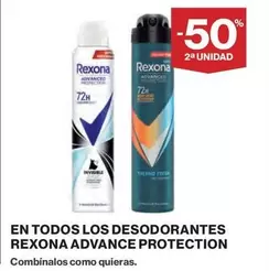 Oferta de Rexona - En Todos Los Desodorantes Advance Protection en Supercor