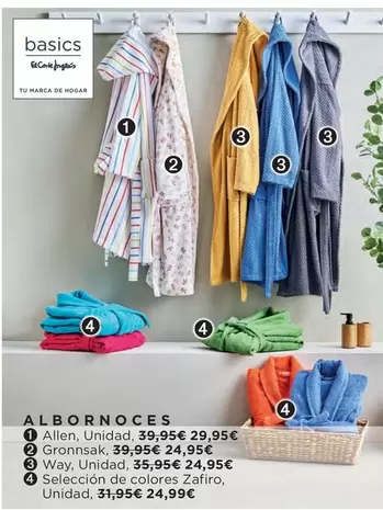 Oferta de Albornoce S por 24,95€ en Hipercor