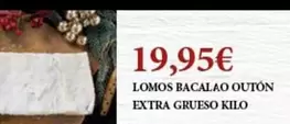 Oferta de Bacalao en Claudio