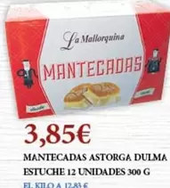 Oferta de La Mallorquina - Mantecadas Dulma por 3,85€ en Claudio