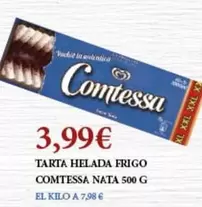 Oferta de Comtessa - Tarta Helada Frigo por 3,99€ en Claudio