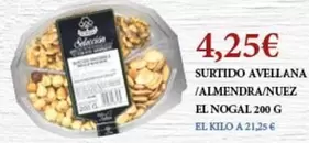 Oferta de Seleccion - Surtido Avellana por 4,25€ en Claudio