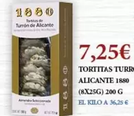 Oferta de 1880 - Tortitas por 7,25€ en Claudio