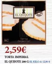 Oferta de El Quijote - Torta Imperial por 2,59€ en Claudio