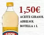 Oferta de Abril - Aceite Girasol por 1,5€ en Claudio