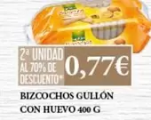 Oferta de Gullón - Bizcochos Con Huevo por 0,77€ en Claudio