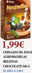 Oferta de Eliges - Cereales Ifa por 1,99€ en Claudio