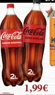 Oferta de Coca-Cola - Zero Azucar por 1,99€ en Claudio