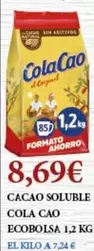 Oferta de Cola Cao - Cacao Soluble por 8,69€ en Claudio