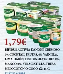 Oferta de Danone - Bifidus Activia por 1,79€ en Claudio