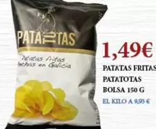 Oferta de Patatotas - Patatas Fritas  por 1,49€ en Claudio