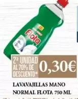 Oferta de Flota - Lavavajillas Mano Normal por 0,3€ en Claudio