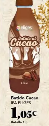 Oferta de Ifa Eliges - Batido Cacao por 1,05€ en Gadis