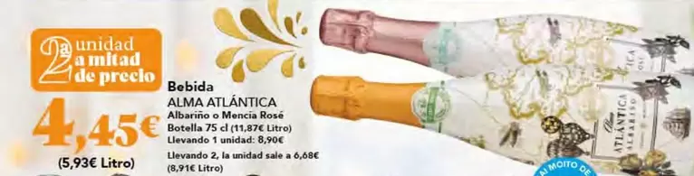 Oferta de Alma - Bebida De Almo por 4,45€ en Gadis