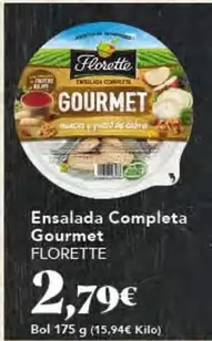 Oferta de Florette - Ensalada Completa Gourmet por 2,79€ en Gadis