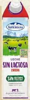 Oferta de La Asturiana - Leche Sin Lactosa Entera por 0,69€ en Gadis