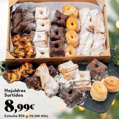 Oferta de Hojaldres Surtidos por 8,99€ en Gadis