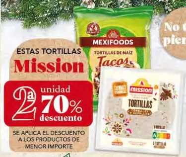 Oferta de Mission - Tortillas De Maiz en Gadis