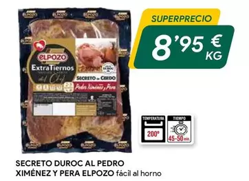 Oferta de Elpozo - Secreto Duroc Al Pedro Ximenez Y Pera por 8,95€ en Masymas