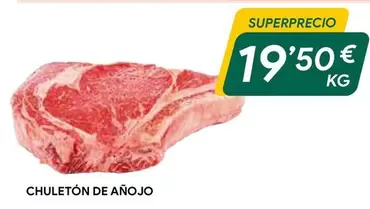 Oferta de Chuletón De Añojo por 19,5€ en Masymas