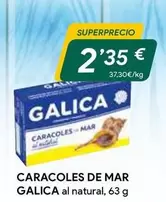 Oferta de Galica - Caracoles De Mar por 2,35€ en Masymas