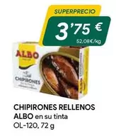 Oferta de Albo - Chipirones Rellenos por 3,75€ en Masymas