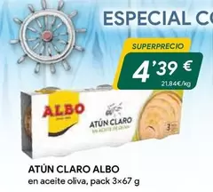 Oferta de Albo - Atún Claro por 4,39€ en Masymas