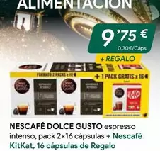 Oferta de Nescafé - Dolce Gusto por 9,75€ en Masymas