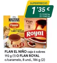 Oferta de Maizena - Flan El Nino por 1,35€ en Masymas