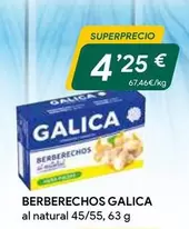 Oferta de Galica - Berberechos por 4,25€ en Masymas