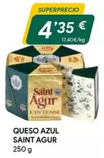 Oferta de Saint Agur - Queso Azul por 4,35€ en Masymas