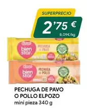 Oferta de Elpozo - Pechuga De Pavo O Pollo por 2,75€ en Masymas