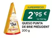 Oferta de Président - Queso Punta De Brie por 2,95€ en Masymas