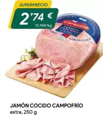 Oferta de Campofrío - Jamon Cocido por 2,74€ en Masymas