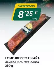 Oferta de España - Lomo Ibérico por 8,25€ en Masymas