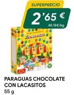 Oferta de Lacasitos - Paraguas Chocolate Con por 2,65€ en Masymas