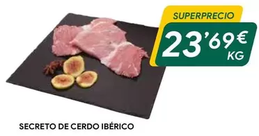 Oferta de Secreto De Cerdo Ibérico por 23,69€ en Masymas