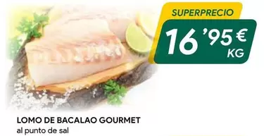 Oferta de Gourmet - Lomo De Bacalao por 16,95€ en Masymas