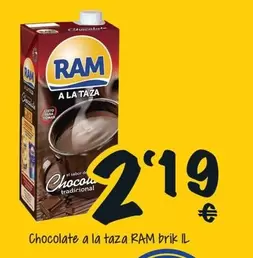 Oferta de Ram - Chocolate A La Taza por 2,19€ en Cash Fresh