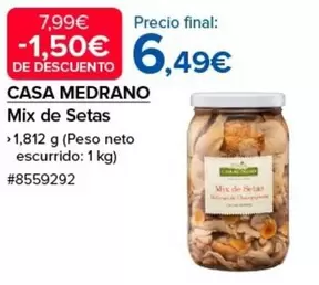 Oferta de Mix De Setas por 6,49€ en Costco