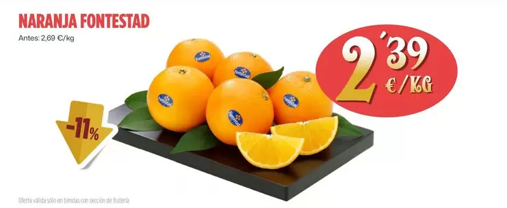 Oferta de Fontestad - Naranja  por 2,39€ en Ahorramas