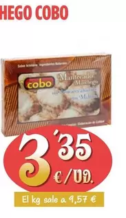 Oferta de Cobo - Mantecado Manchego por 3,35€ en Ahorramas