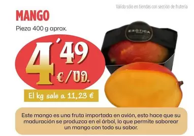 Oferta de Mango por 4,49€ en Ahorramas