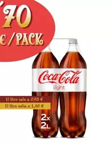 Oferta de Coca-Cola - Light por 3,7€ en Ahorramas