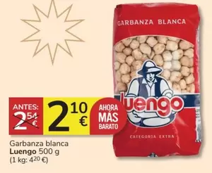 Oferta de Luengo - Garbanza Blanca por 2,1€ en Consum